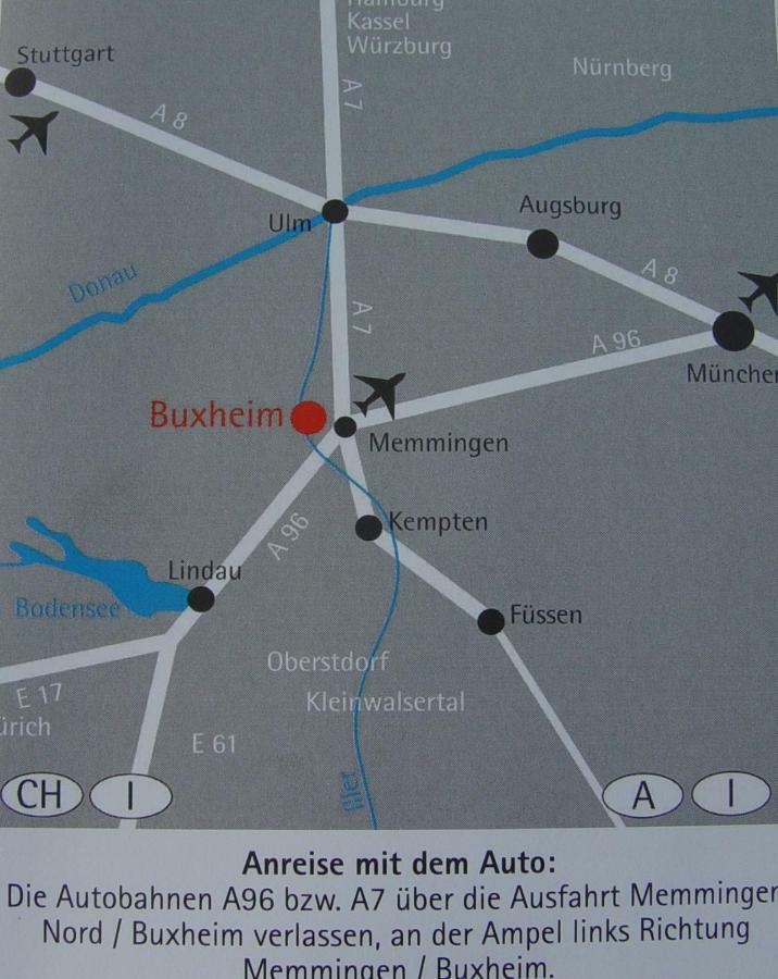 Apartment Zettler Buxheim  Eksteriør bilde
